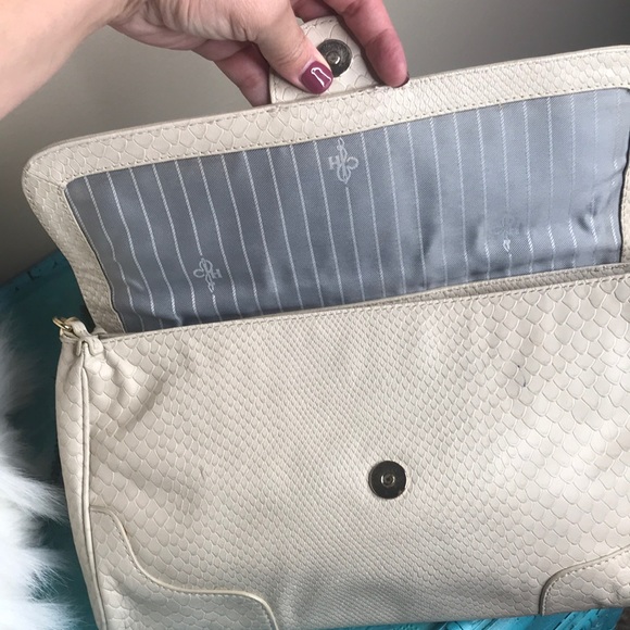 Leather Cream Cole Haan Should Bag - Picture 4 of 8